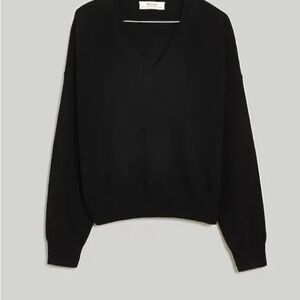 Madewell Cashmere V-neck Sweater